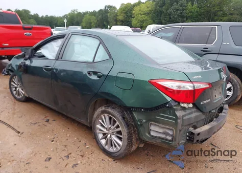 2014 Toyota Corolla Le Premium from USA, damaged, VIN 5YFBURHE8EP011875